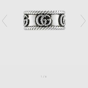 Gucci rope ring